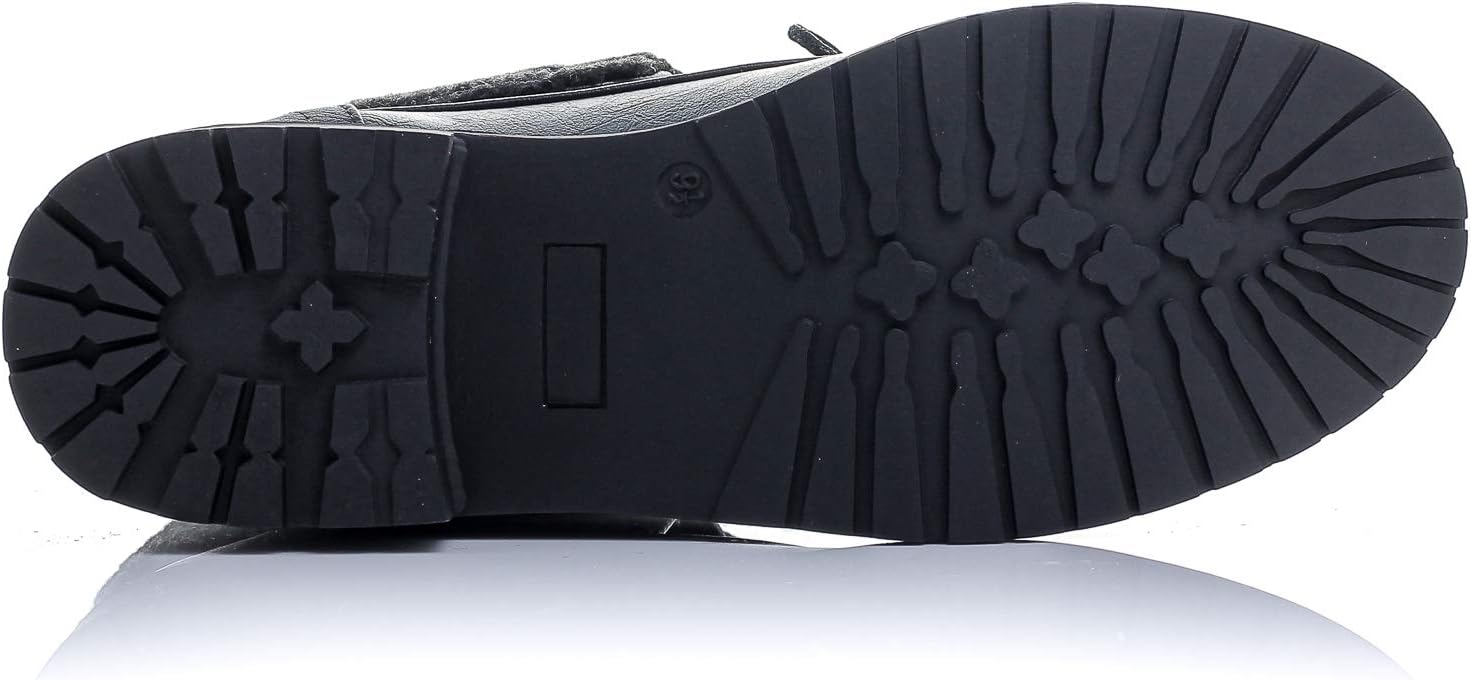 Patty-01 Women's Combat Style Lace Up Ankle Bootie Women's Hiking Boot with Rugged Low Heel