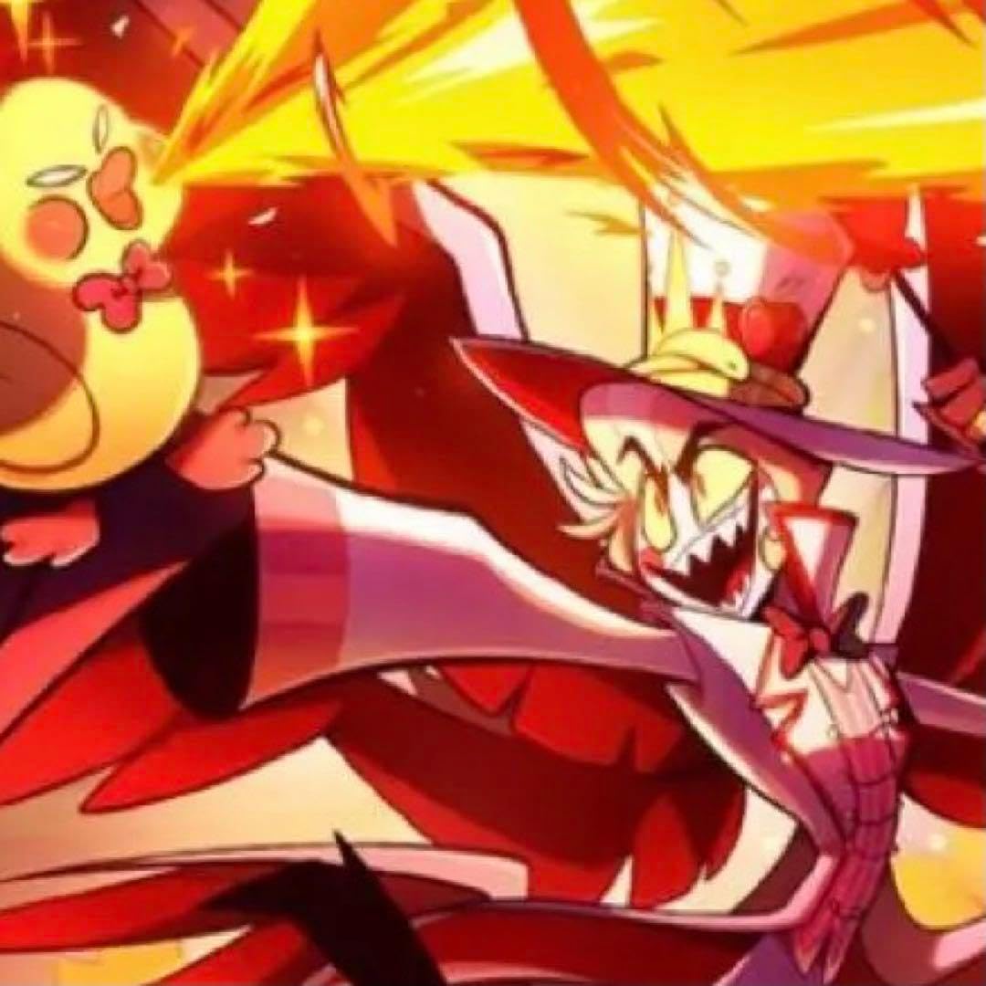 ハズビンホテル　ルシファー　直筆サイン入り　ポスター hazbin hotel ハズビンホテル サイン入りポスター ルシファー ハズビン