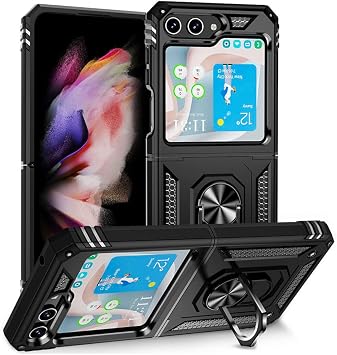 Samsung Galaxy Z Flip 5 K l f Y z kl  Standli Tank Kapak ile uyumlu