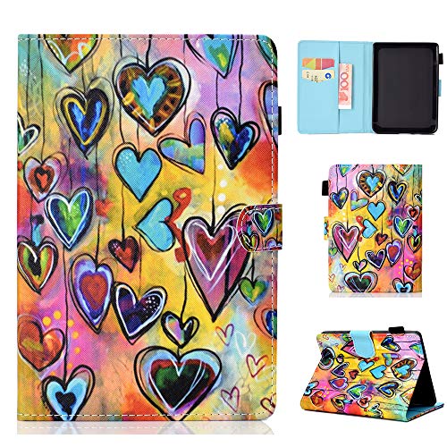Kobo Clara HD Case,Afrog Magnetic Flip Wallet Case for 2018 New Kobo Clara HD (Love)