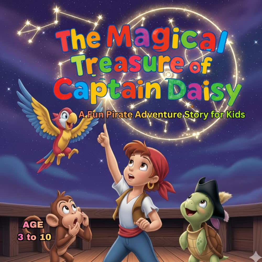 The Magical Treasure of Captain Daisy: A Fun Pirate Adventure Story for Kids