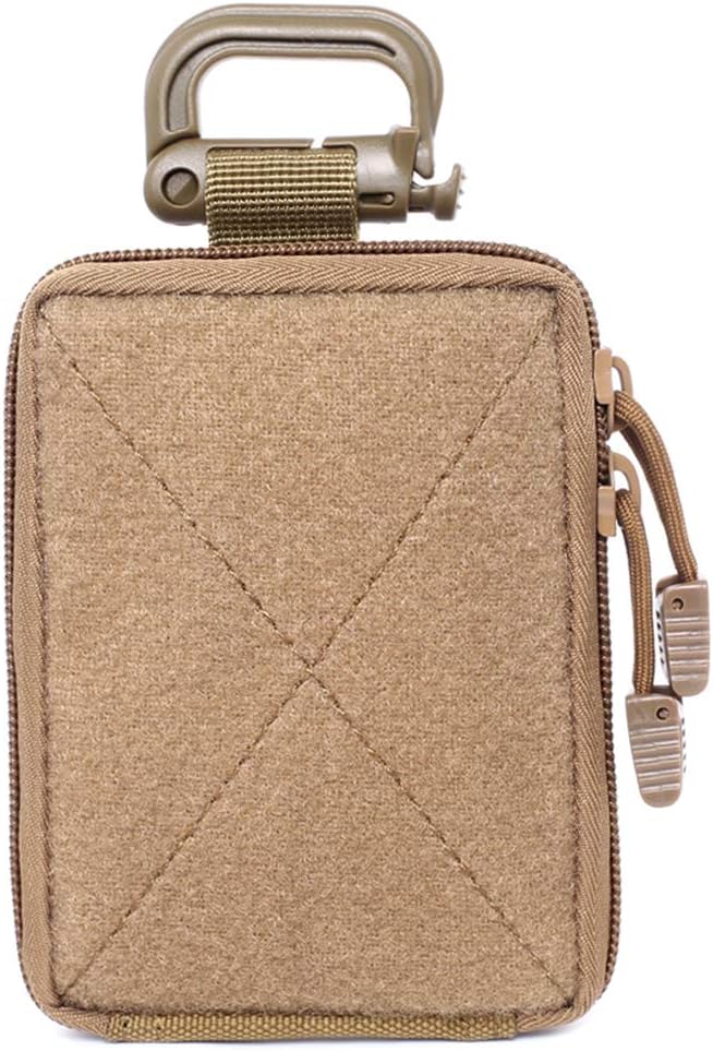 Tactical Molle First Aid Pouch - Military Mini Size EDC Utility Pouch Bags Medical Organizer Storage Pouch Waist Pack