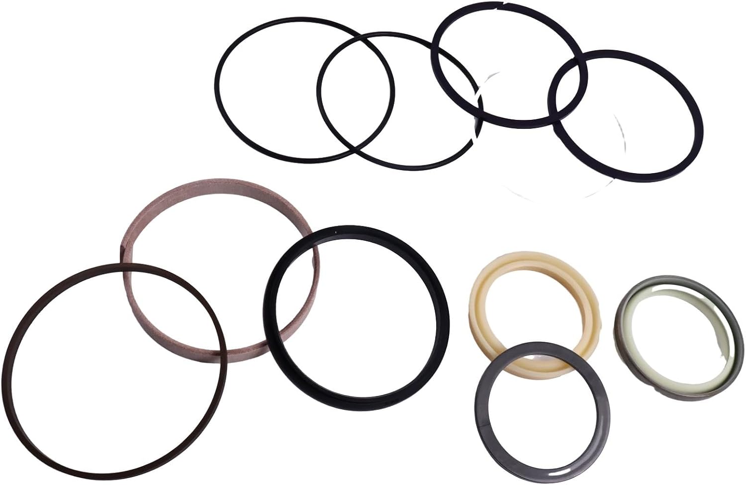 Lift Cylinder Seal Kit 707-99-34120 Compatible with Komatsu Loader WA100-3A WA100-3-X WA100-3A-S WA120-3 WA120L-3 WA180PT-3