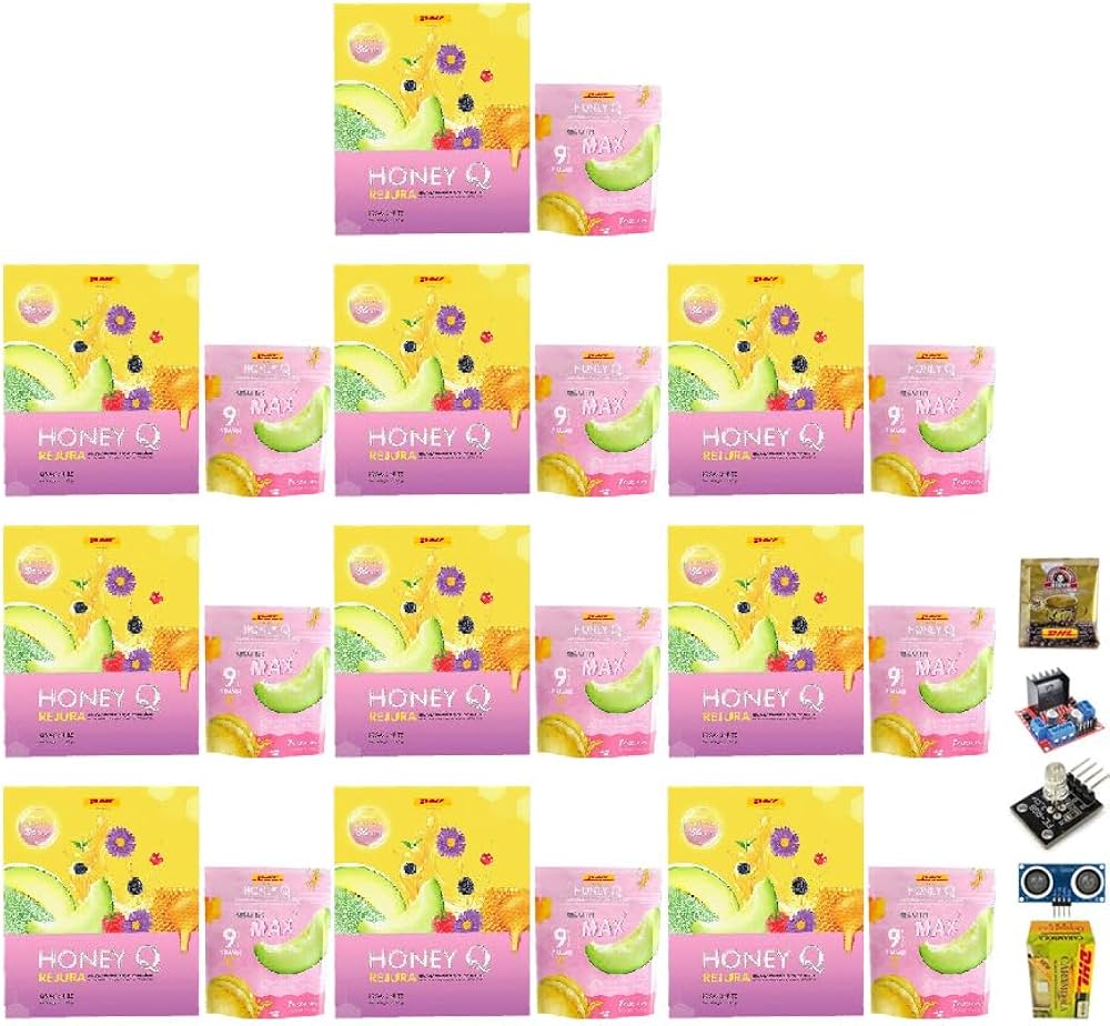Amazon.com : HONEY Q REJURA Collagen & Gluta Max By Punch
