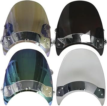 Motorcycle Windshield Wind Spoiler Motorcycle Windshield WindScreen For Kawa&saki For Vul&can 900 VN900C 800 VN800A 1500L VN1500C 88 VN1500A VN 900C Transparent