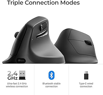Amazon.in: Buy Keychron M5 Wireless Ergonomic Mouse, 8000Hz Tri