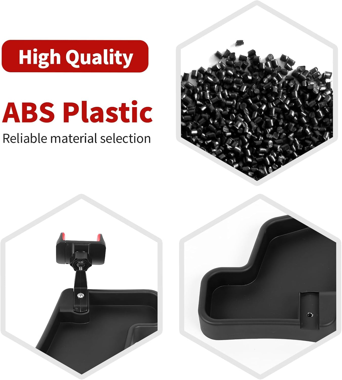 for Silverado Dash Storage Tray Phone Holder Fit for Chevy Silverado/GMC Sierra 2014-2018 Black Interior Accessories 1pc