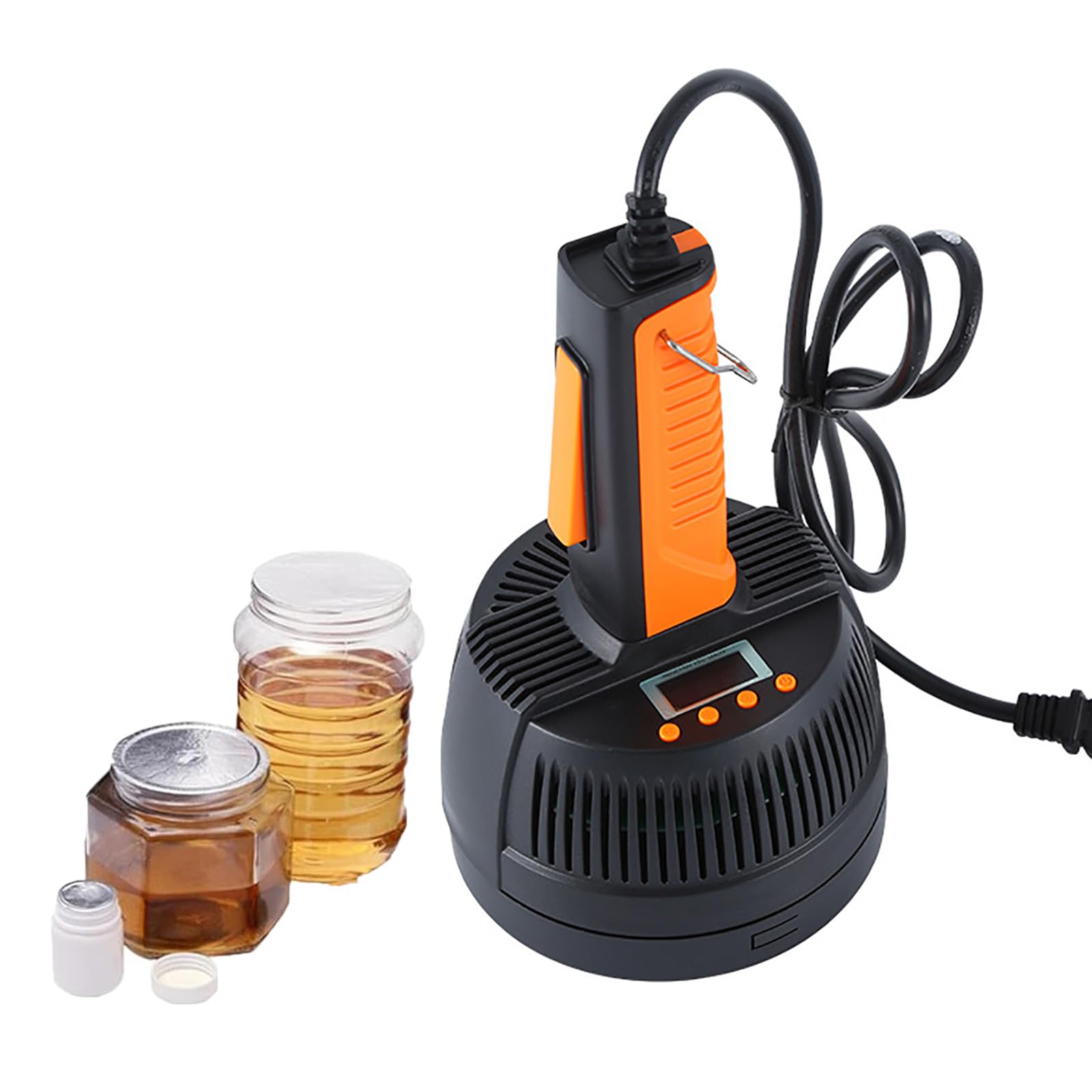 Máquina De Sellado Por Inducción Electromagnética, Selladora Térmica Portátil De 20-100 Mm, Máquina De Sellado De Tapas De Botellas De Plástico, Máquina De Taponado Farmacéutico, Para Botellas De