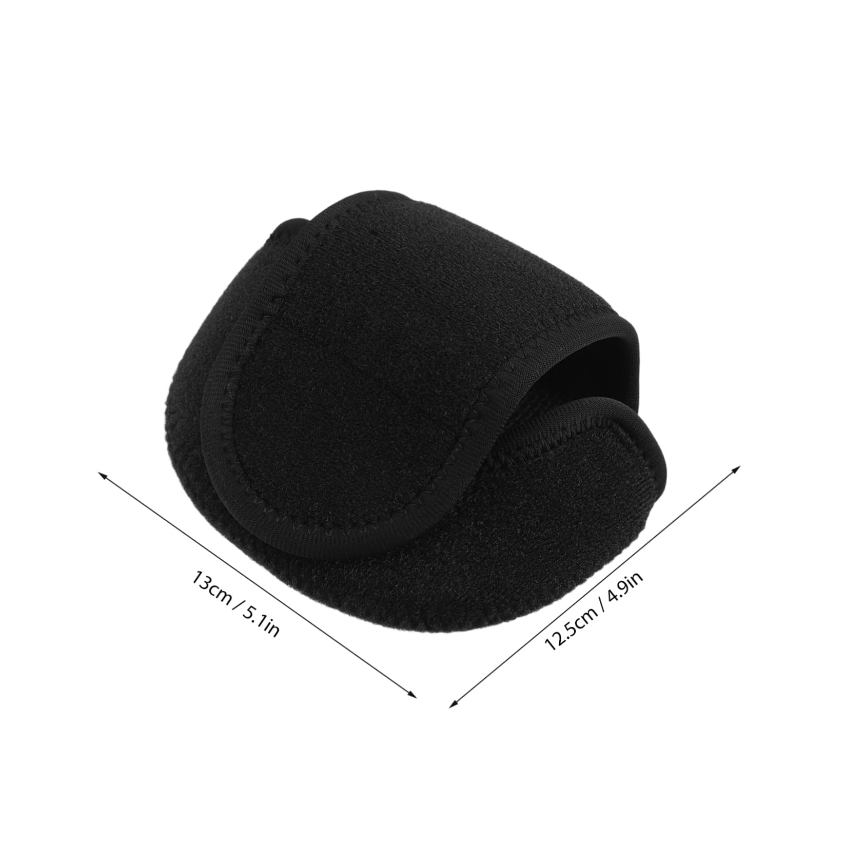 BCOATH Fishing Reel Cover Stylish Protective Sleeve for Spinning and Baitcasting Reels Durable Neoprene Fishing Gear Organizer Adaptable Design for All Fishing Equipment Black