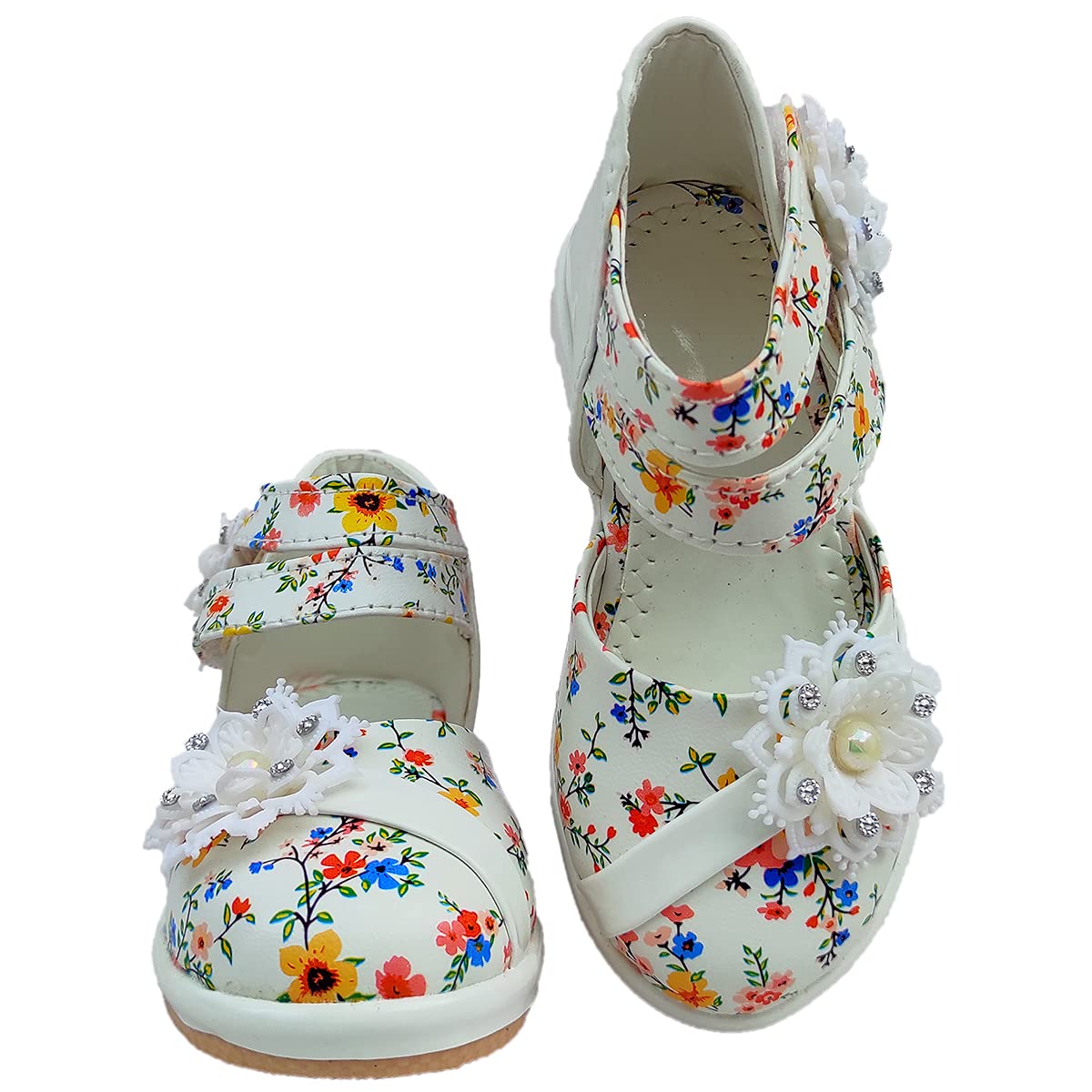 Soft feet Fut Fettoe Baby Girls Cute Sandal Bellies, LED Light Girls Bellie | Stylish, Comfortable, Lightweight | Daily use, Walking Shoes for Baby Girls 2