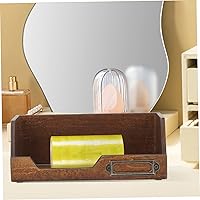 Vista 7 de Caja organizadora de joyas de madera clásica Washi Tape Holder 2pc Estuche de almacenamiento de escritorio