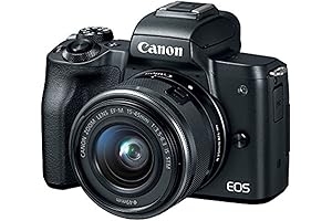 Canon EOS M50 Mirrorless Camera Kit: Capture Stunning Visuals with Professional Precision