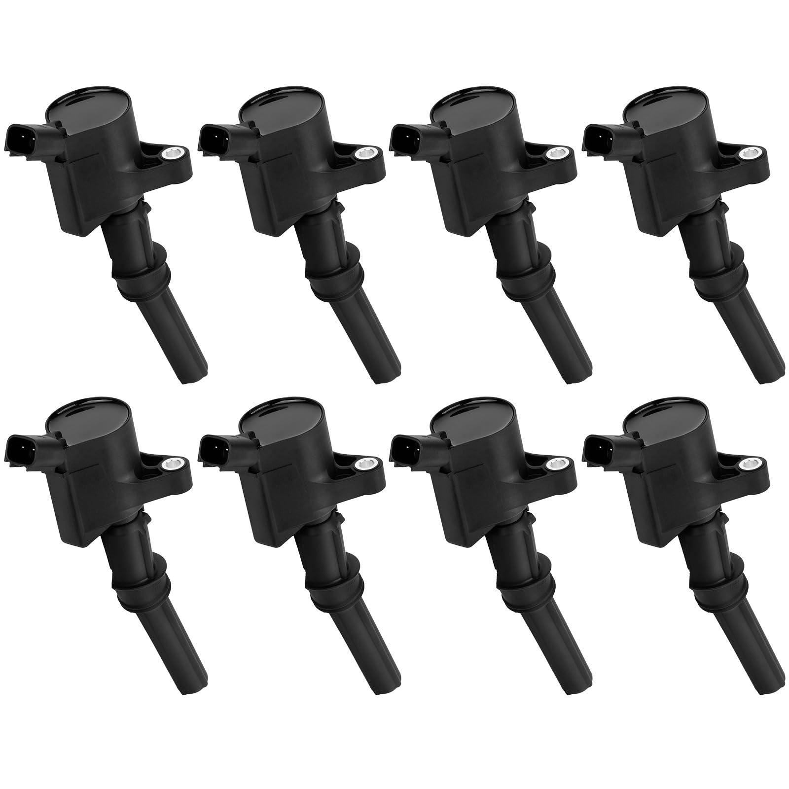 Motorcraft Coil Pack Set Of 8 S For Ford F-150 4.6L/5.4L V8 (2004-2010) & E-Series, Expedition Ignition Coil - Foto 2