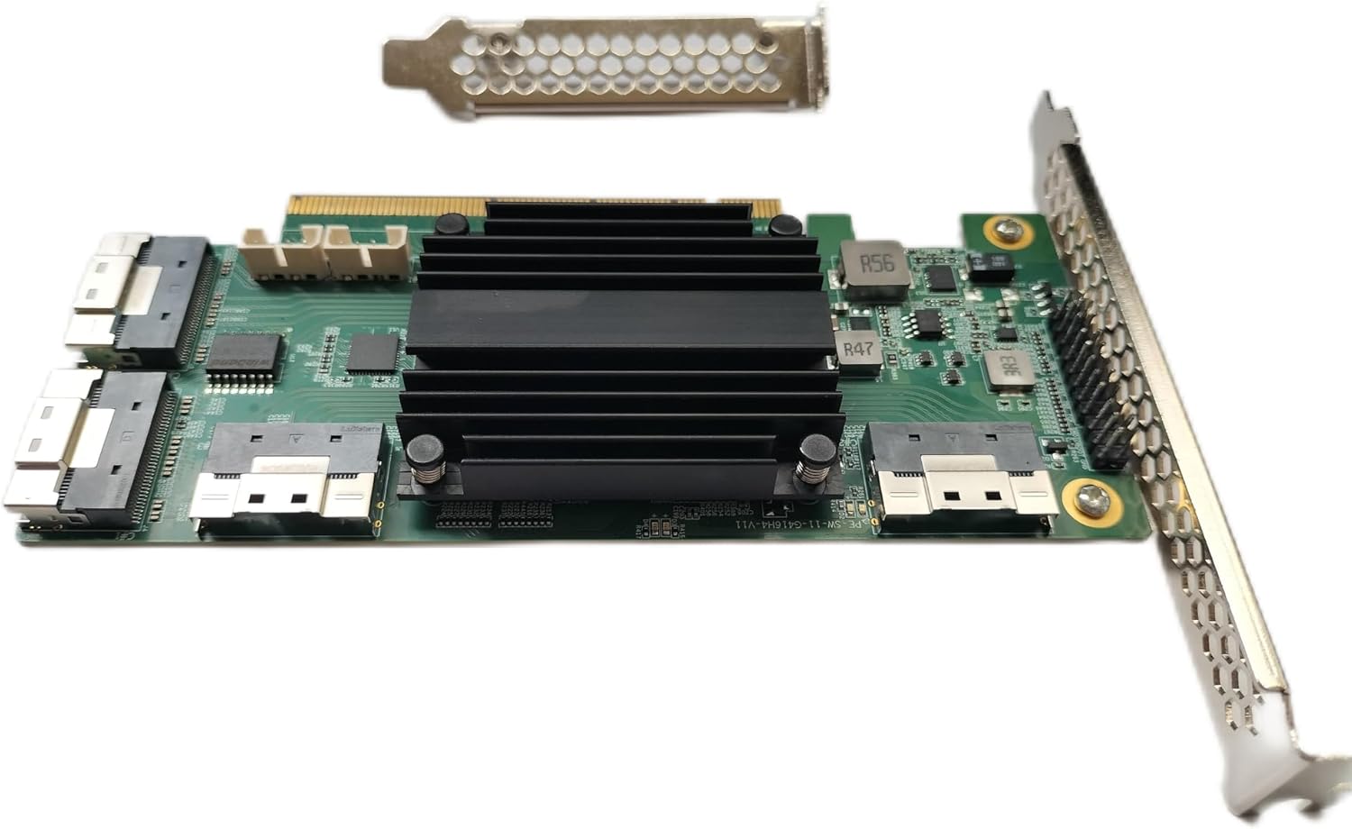 Generic 8 Port PCIe 4.0 x16 NVMe Switch Adapter Support GPU Expansion, HRS416-8I