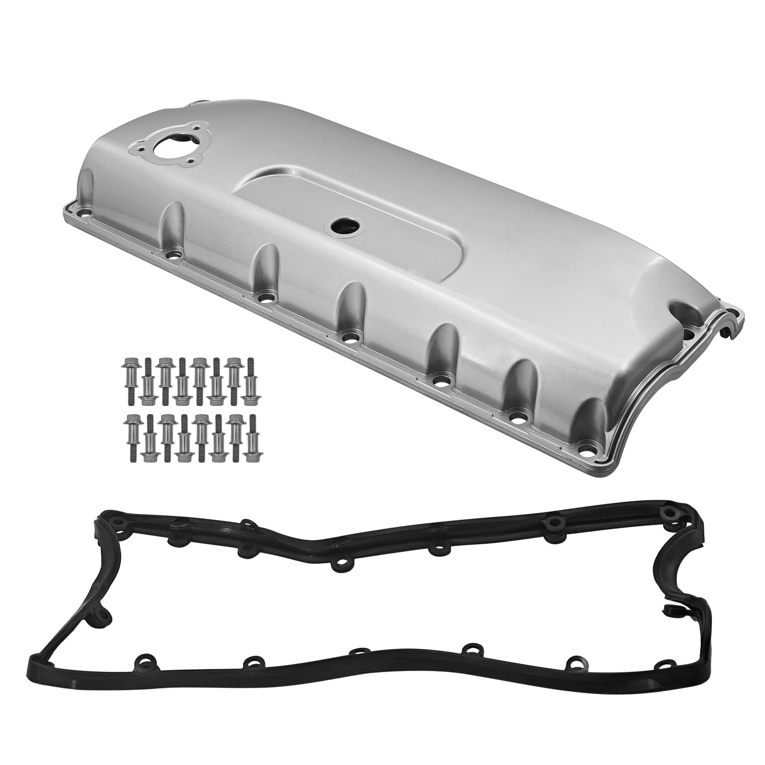 070103469A Ventildeckel Kompatibel mit VW Touareg Multivan T5 2.5 TDI 2003-2009 | Zylinderkopfhaube Ventildeckel Für VW Transporter T5 Touareg 2.5 TDI 070 103 469 A,070103469A, 070115315A