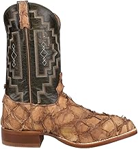 Tony Lama Mens Sq Toe Leviathan Choc Boots
