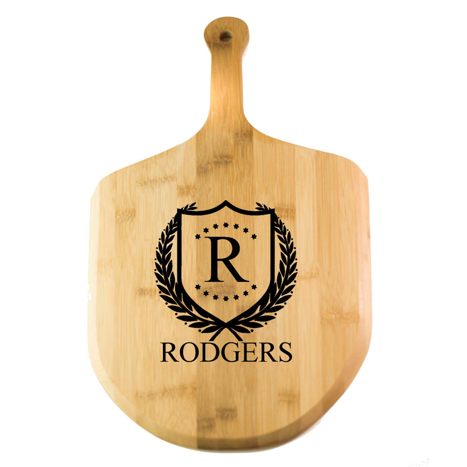 Personalized Pizza Paddle | Bamboo Wood Paddle Board - ShieldStar Design