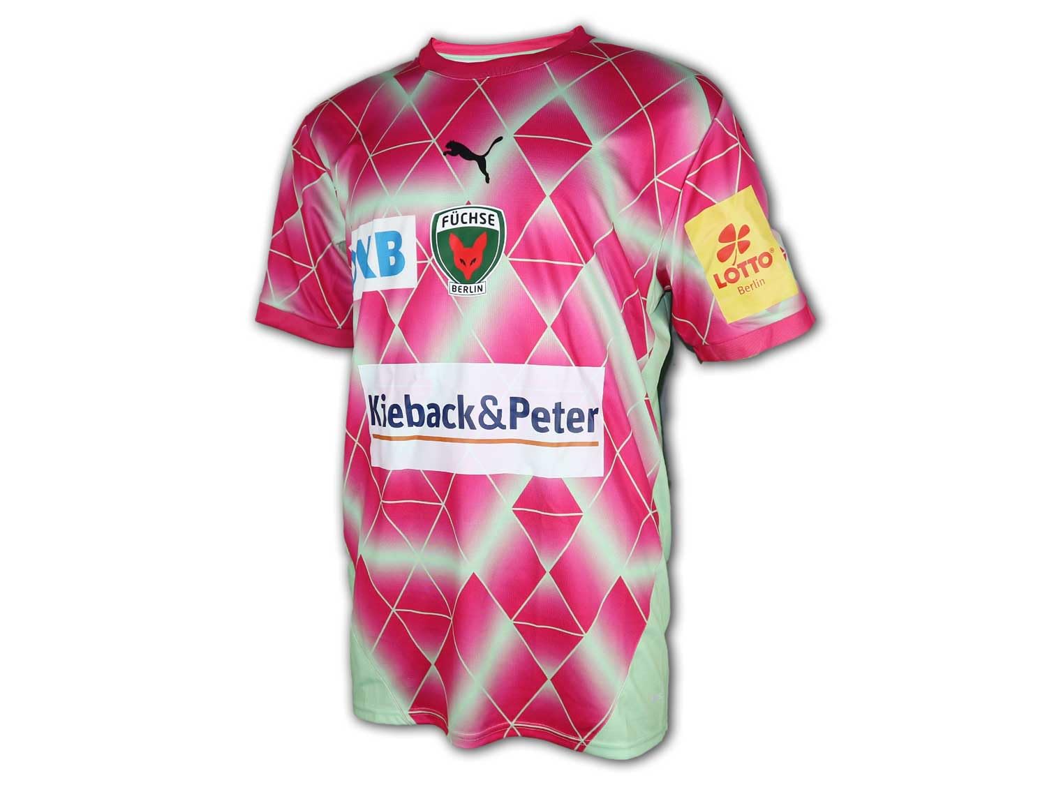 Puma Füchse Berlin Auswärtstrikot 24 25 Füchse Away Shirt Handball Jersey, Größe:XXL