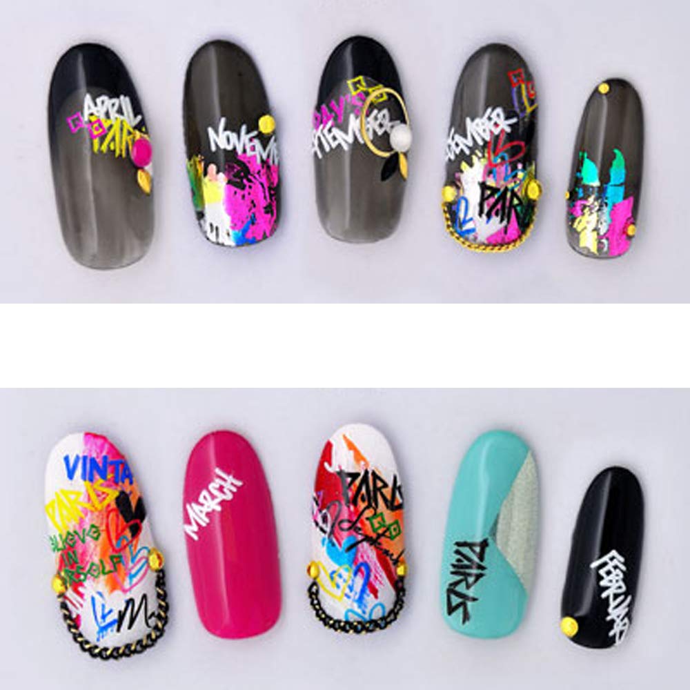 TSUMEKIRA MG Production 1 Ludlow NN-MEG-101 Nail Stickers