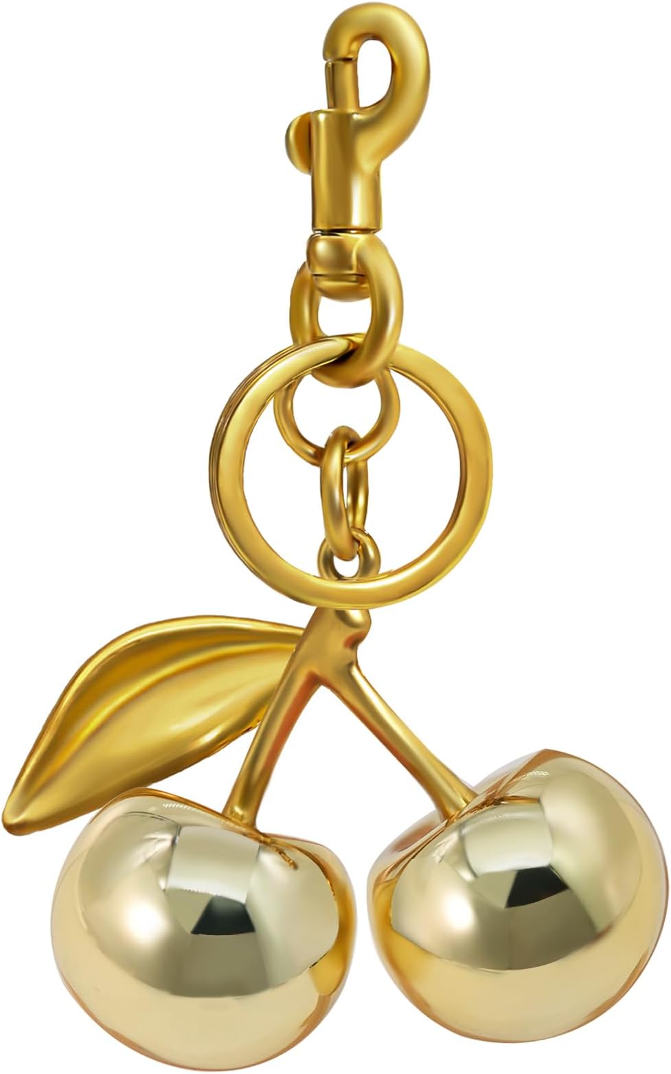 Cherry Keychain & Bag Charm - Cute Cherry Accessories for Women - Gift