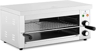Royal Catering Horno Salamandra para Hostelería Tostador RCPES-280 (Potencia: 2.500 W, Temperatura: 50-300 °C, Acero inoxidable)