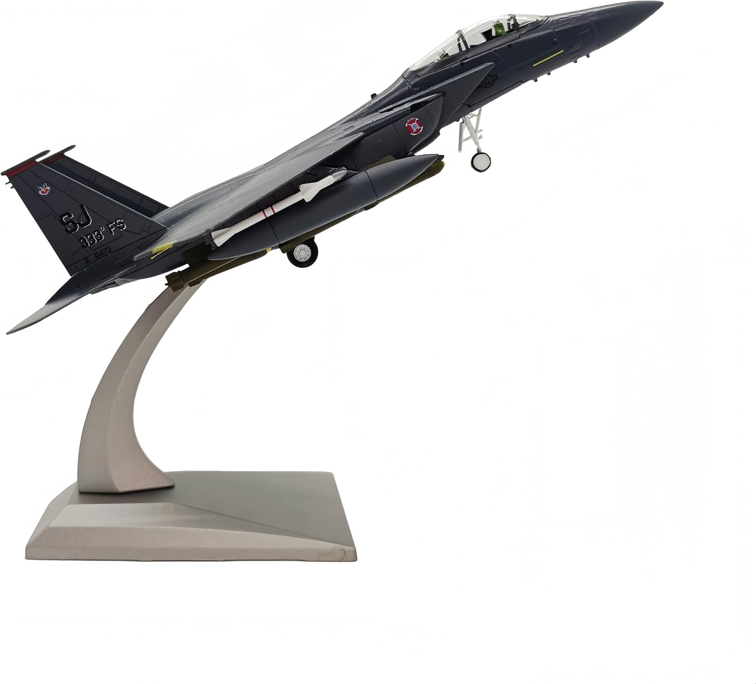 1:100 Scale Die-Cast Airplanes F-15 Eagle Fighter Jet Model Bomber Fighter Attack Plane Military Model Plane Collection Plane for Gifts