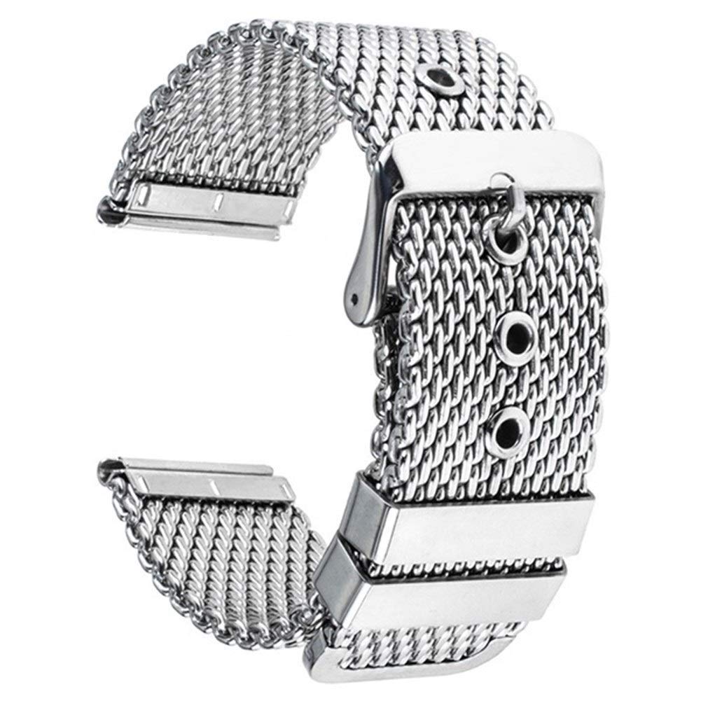 Sangle de montre en acier inoxydable universelle avec outil de pose inclus - 7
