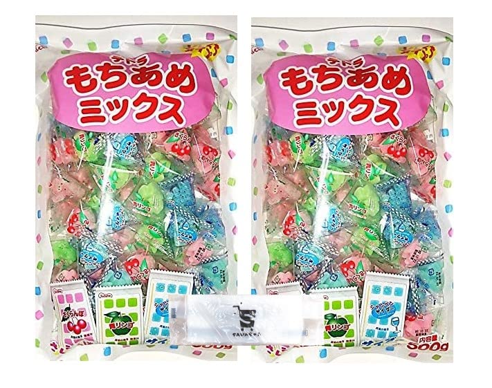 Amazon.co.jp: テトラ もちあめ ミックス 500g × 2袋 おしぼり付き