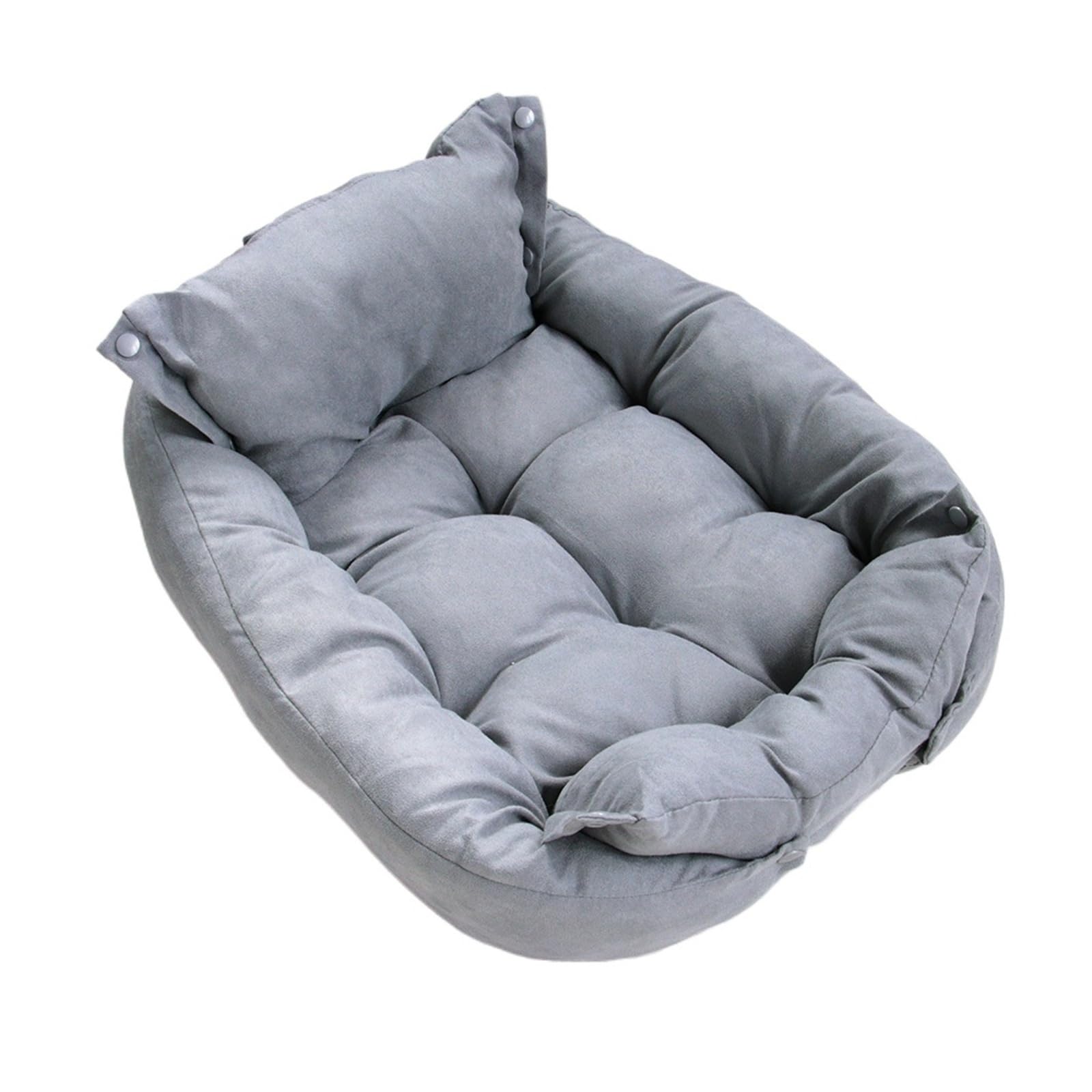 Tapis pour chien et chat 3 en 1 niche coussin chaud hiver M