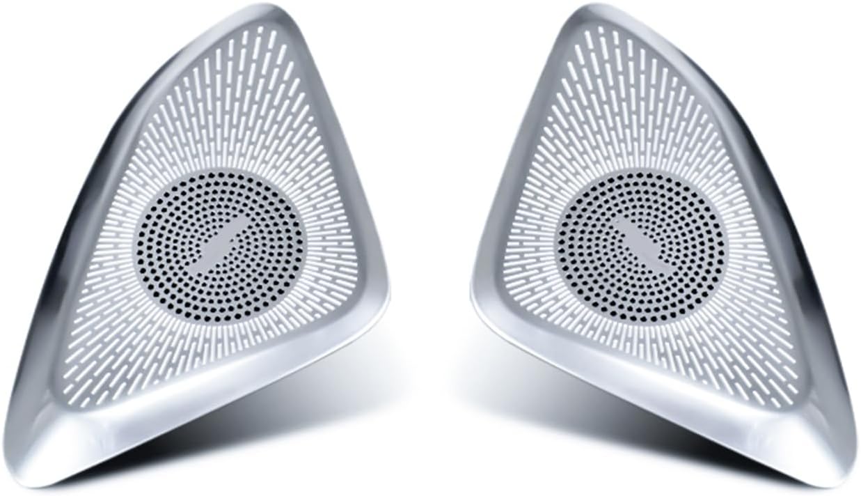 Car Speaker Cover Trim for Mercedes-Benz S Class W223 2021-2022, Car A-Pillar Audio Speaker Cover Stickers Trim Loudspeaker Decoration