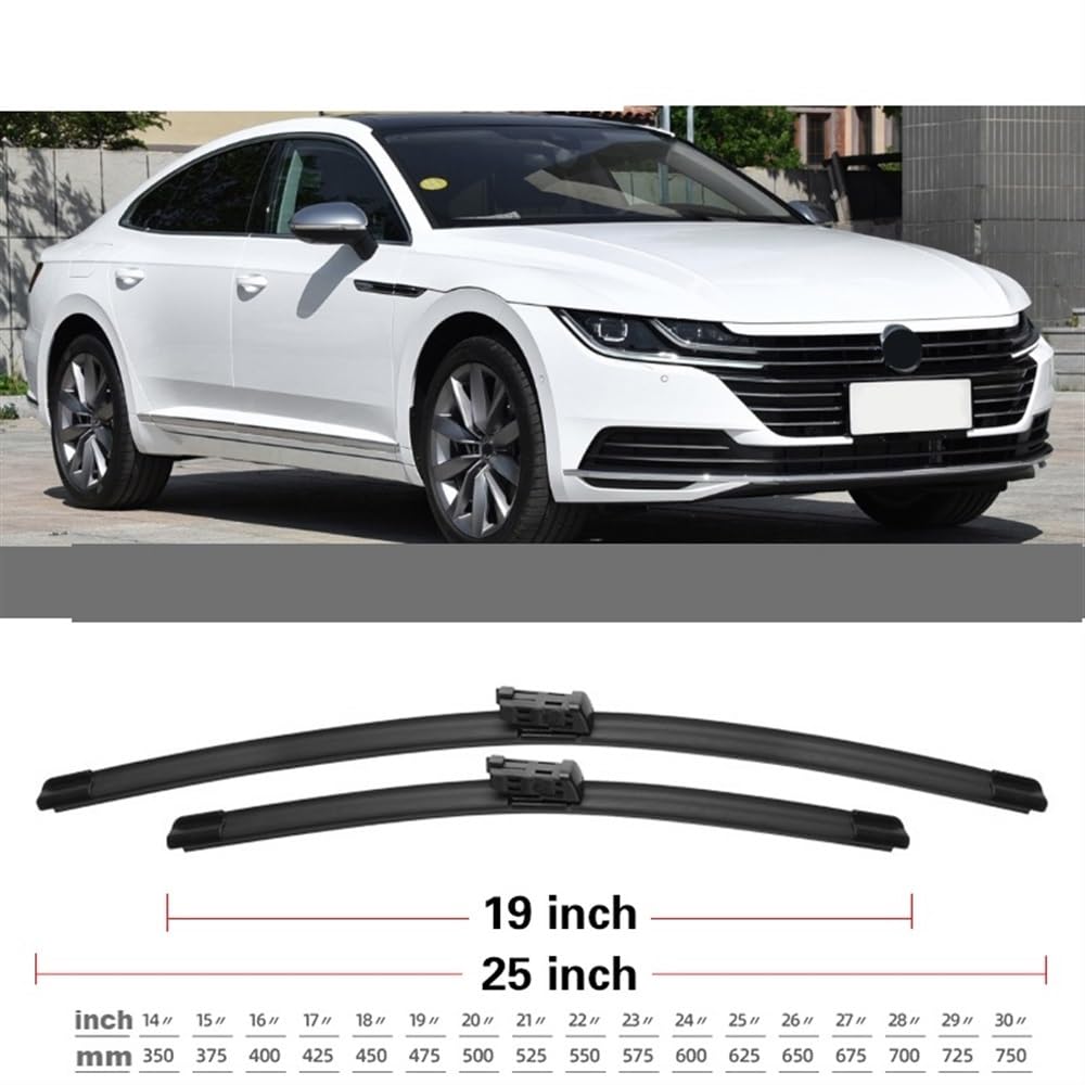 limpiaparabrisas de coche Escobilla Limpiaparabrisas De Coche, Limpiaparabrisas De Goma Y Silicona, Repuesto Para Passat CC 2019-2020