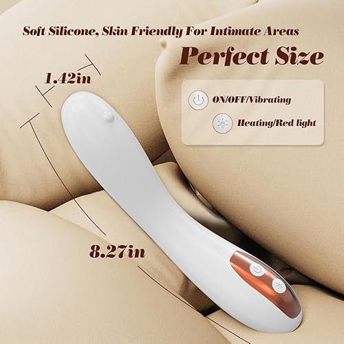 Miniatura 5 de Vibrador de punto G con luz LED roja para la salud, consolador anal para mujeres, juguetes sexuales y juegos para adultos, potentes vibraciones