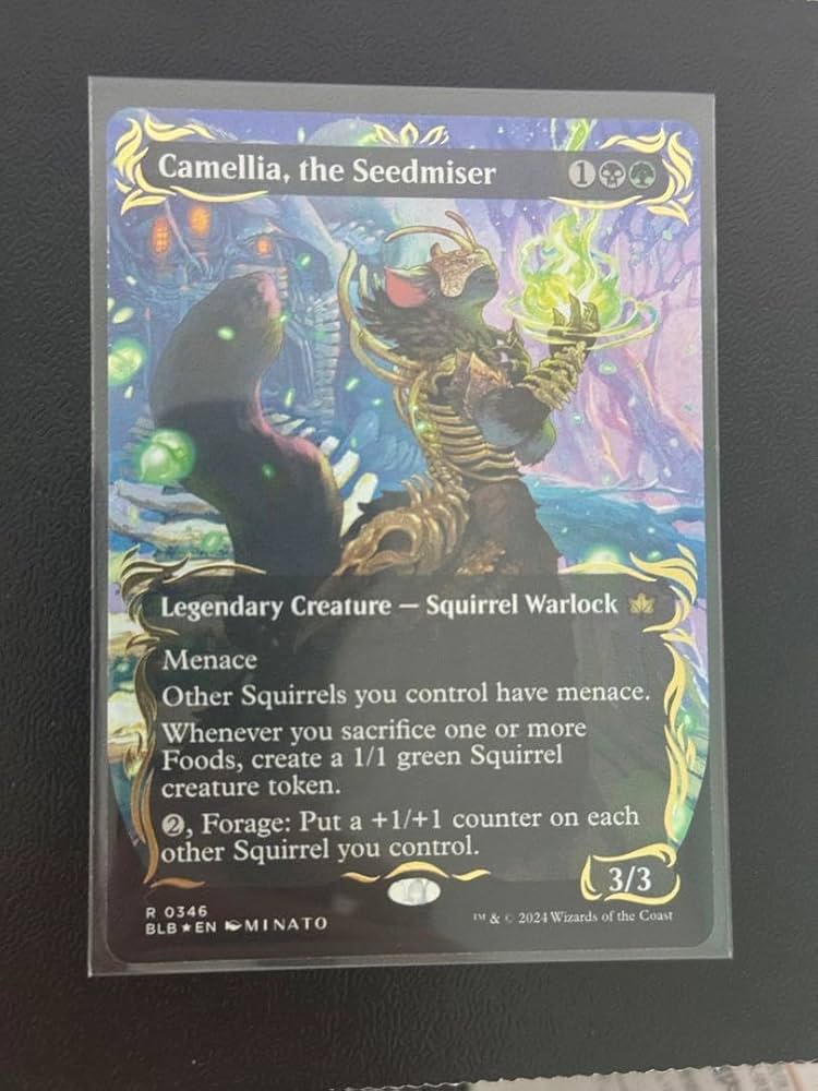 レイズド 種選奴、カメリア Camellia, the Seedmiser