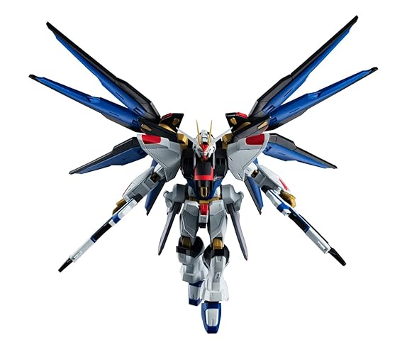 TAMASHII NATIONS - Mobile Suit Gundam Seed Destiny - ZGMF-X20A Strike Freedom Gundam, Gundam Universe Action Figure - Strike Freedom Gundam (Gundam Seed Destiny)