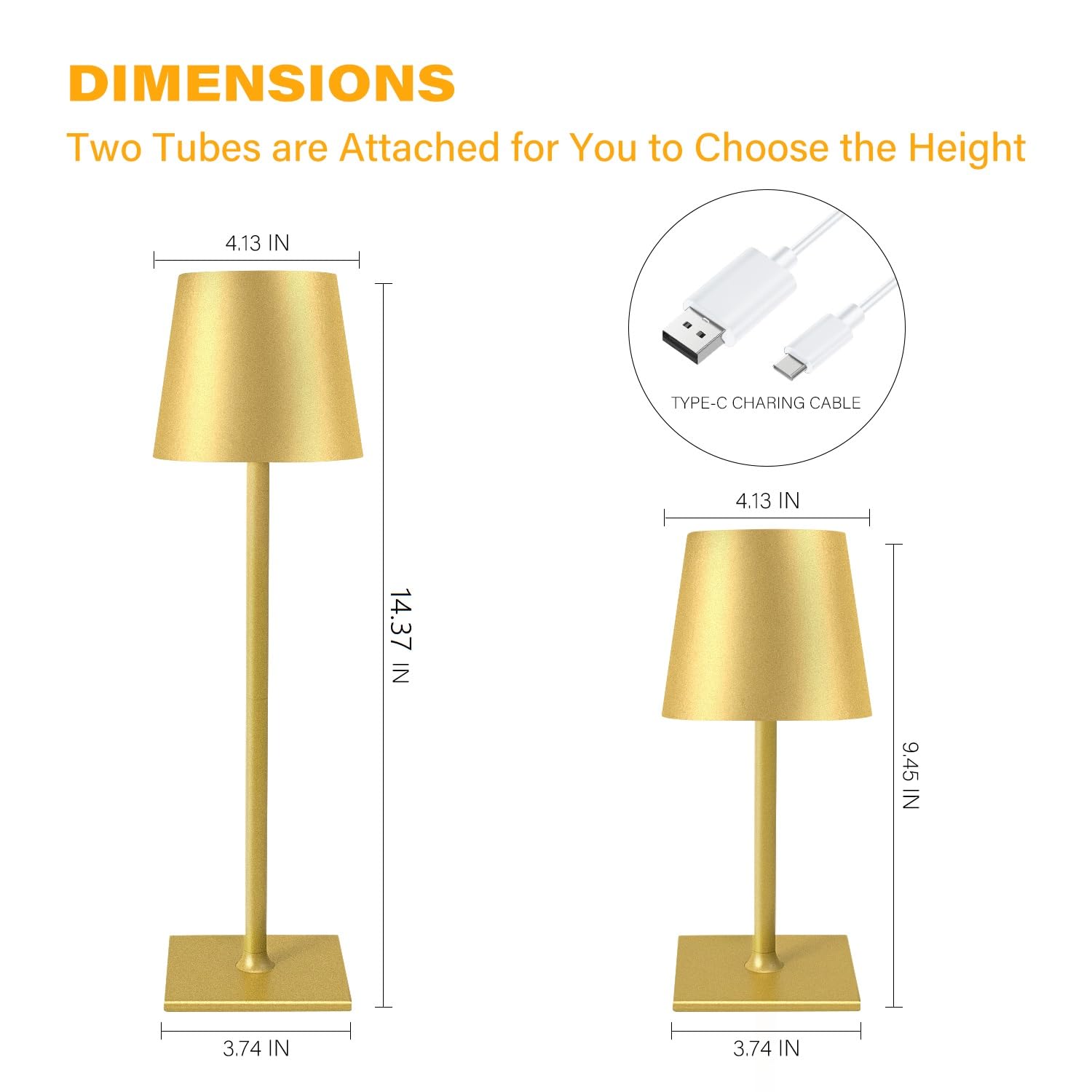 Portable Dimmable LED Table Lamp