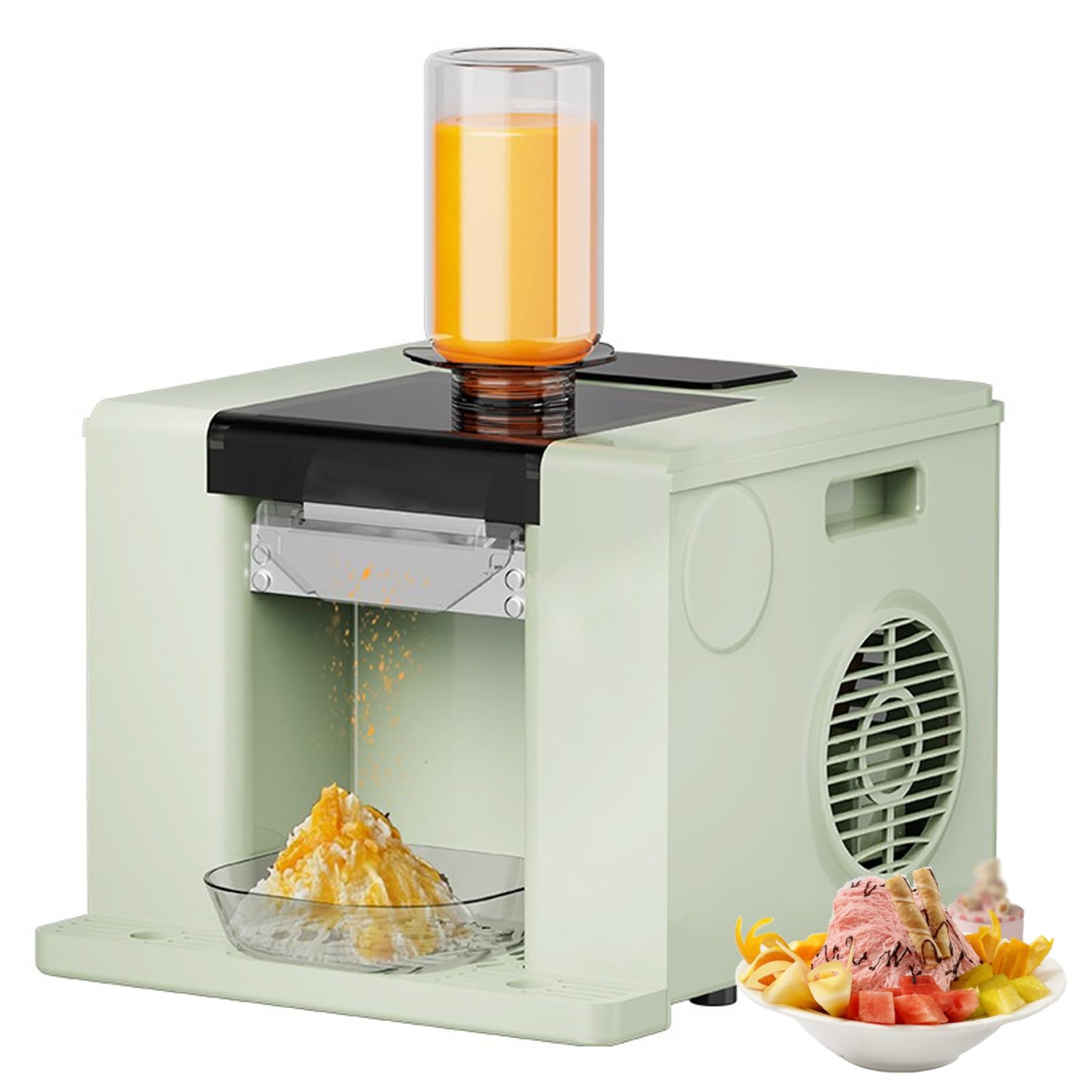Machine à glace pilée électrique 60kg/24h à haut rendement pour granités