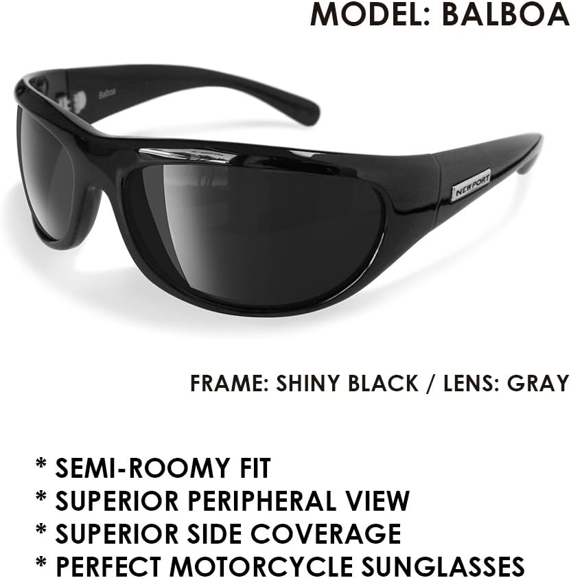 Newport Polarized Balboa Sunglasses Black
