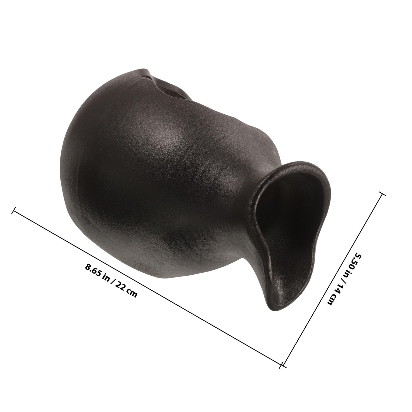 Supvox Aquarium Keramikfilter Wasserzirkulation Hydrokultur Vase ohne Pumpe für Gartendekoration und Zimmerbrunnen