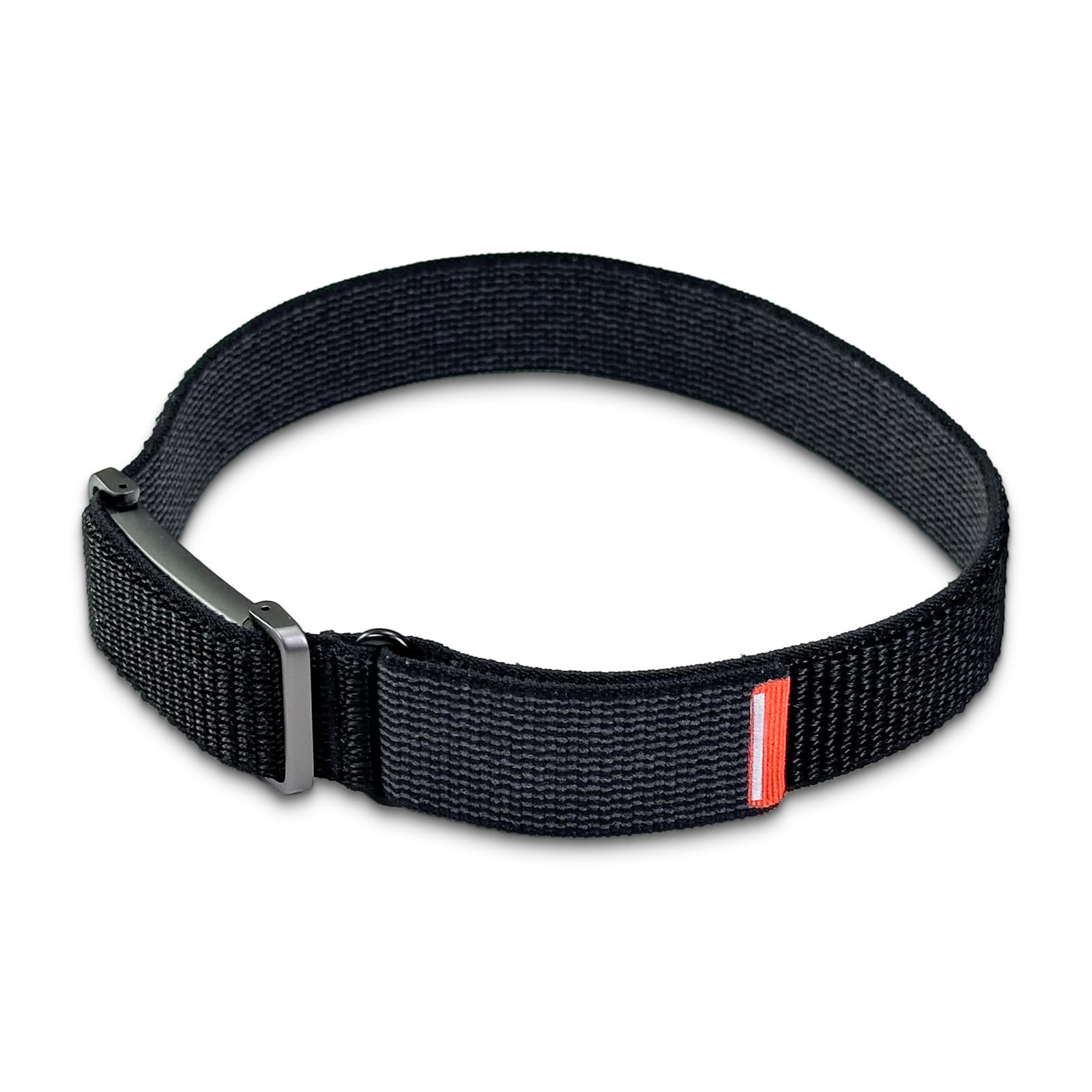 TingYR Bizepsband Kompatibel mit Google Fitbit Air, Gewebtes Nylon, 42cm Verlängertes Oberarm-Sportband mit Metallhülle.