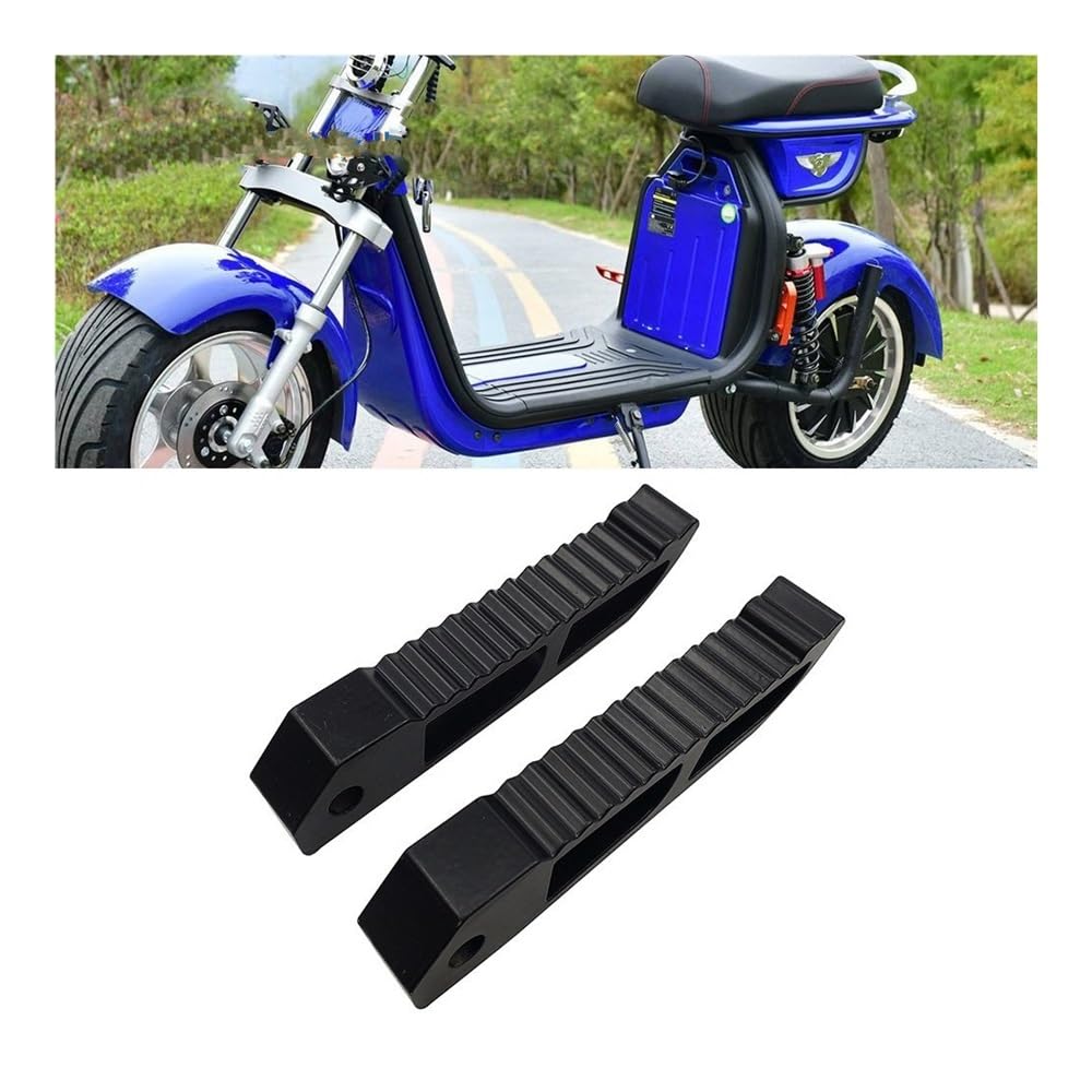 Cnonee1 Repose-pieds Pliables Pour Moto - Pédale Gauche Et Droite - Universel - Pour Moto Avec Tube De 30 Mm à 32 Mm - Noir