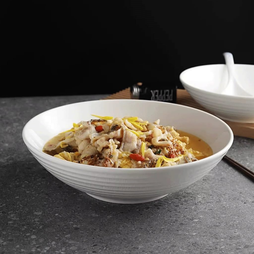 CHICKEN Tazones De Sopa Tazón De Sopa Grande, Cuenco De Pescado Hervido, Cuenco De Fideos, Vajilla Doméstica Tazón De Cena