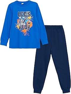 بيجامة برقبة دائرية ضيقة للأولاد من ال سي وايكيكي