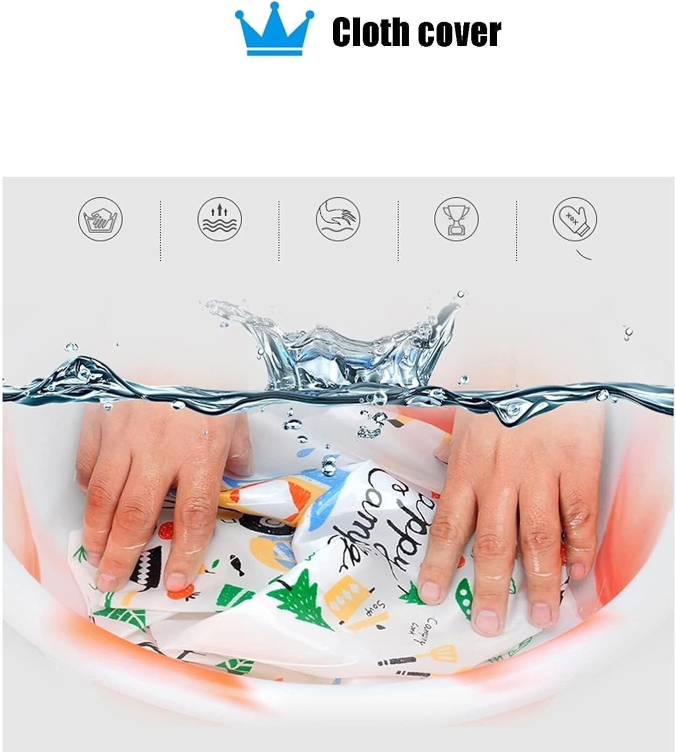 Double Compartment Portable Wardrobe Closet with Reinforced Steel Frame, Waterproof Dustproof Fabric, Easy Assembly for Bedroom Or Apartment(130x45x170cm)