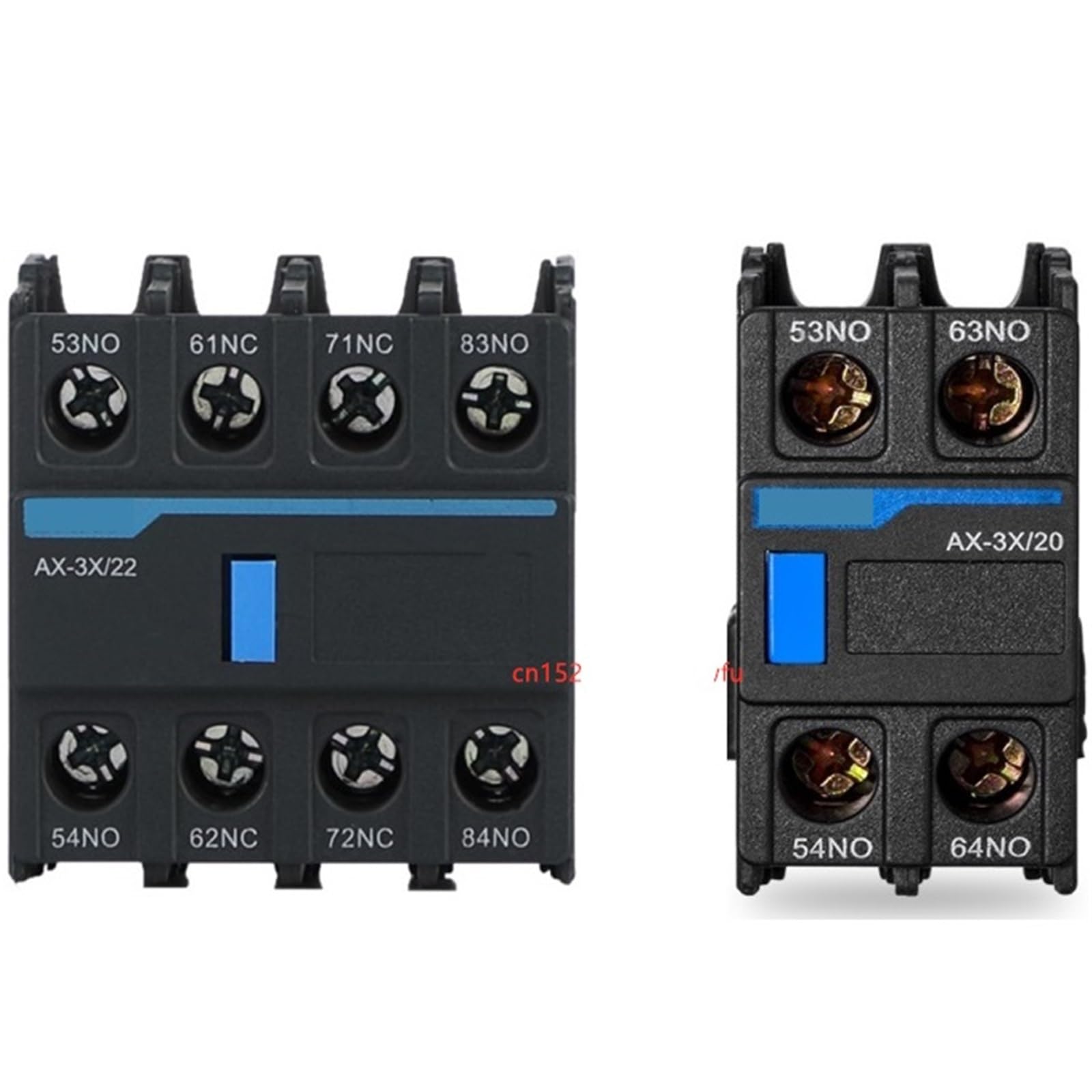 Contacteur CA AX-3X triphasé pour commande de moteur électrique - 3