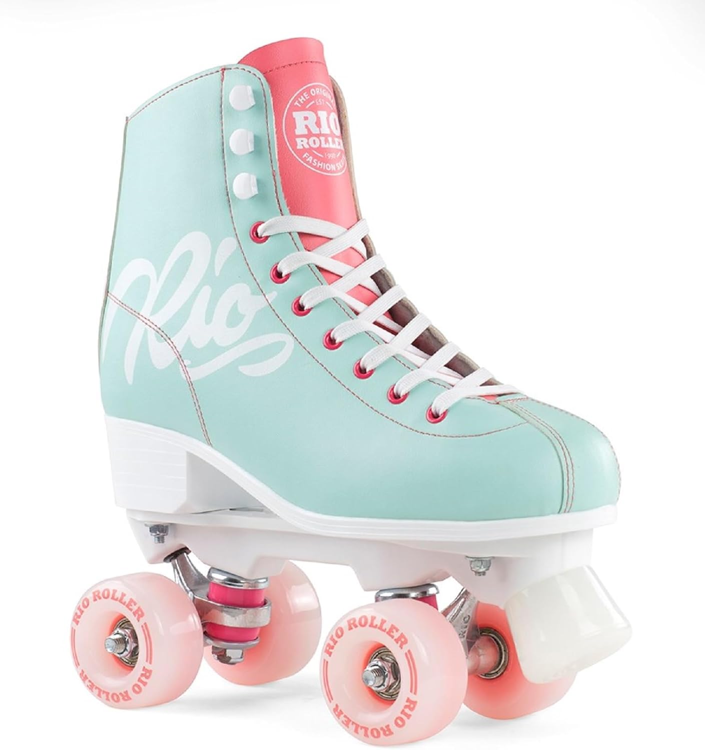 Rio Roller Script Roller Skates for Women - Indoor/Outdoor Quad Skates