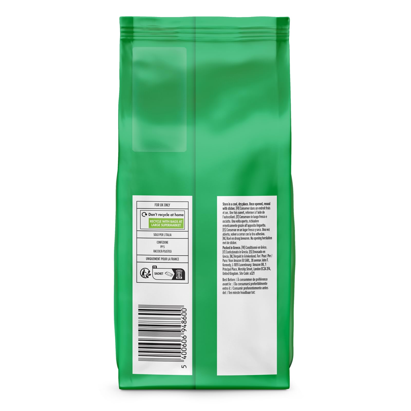 by Amazon - Noix de macadamia entières, Non Salées, 500 g (paquet de 1)