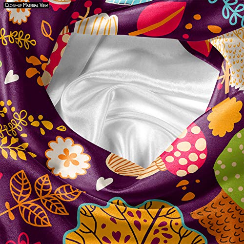 Image of ArtzFolio Crew Cut Leaves D2 | Pouch Wrist Potli Bag | Bag for Weddings & Casual Parties