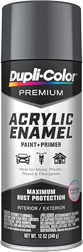 Vista 14 de Dupli-Color EPAE10700 Pintura en Aerosol de Esmalte Acrílico Premium - Rojo - Lata de Aerosol de 12 oz