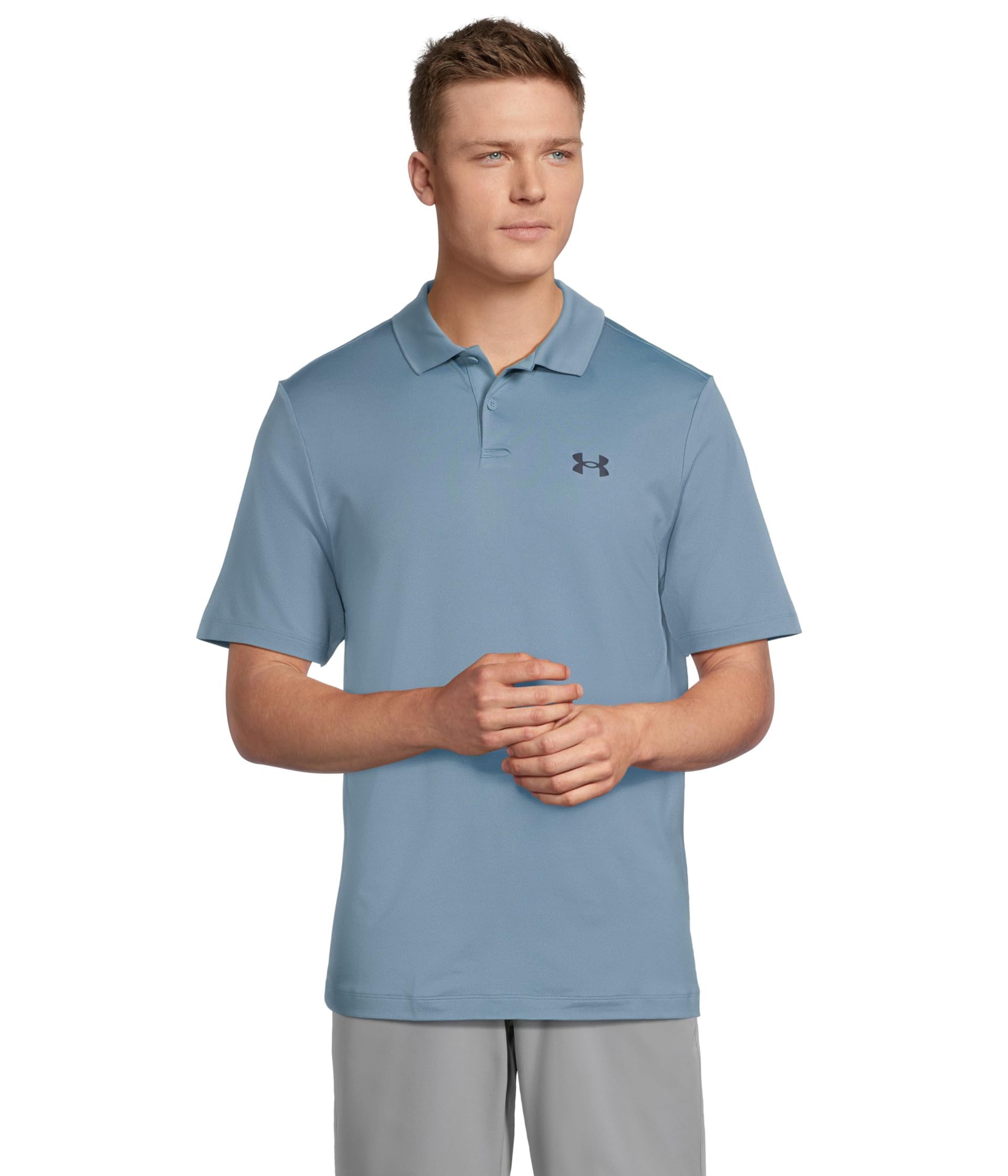 Under Armour Men's Matchplay Polo, (418) Blue Smoke / / Midnight Navy, XXL