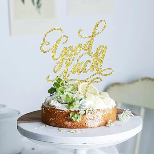 Miniatura 4 de Decoración para pastel de buena suerte, graduación, jubilación, despedida, reubicación, trabajo de oficina, decoración de fiesta de despedida